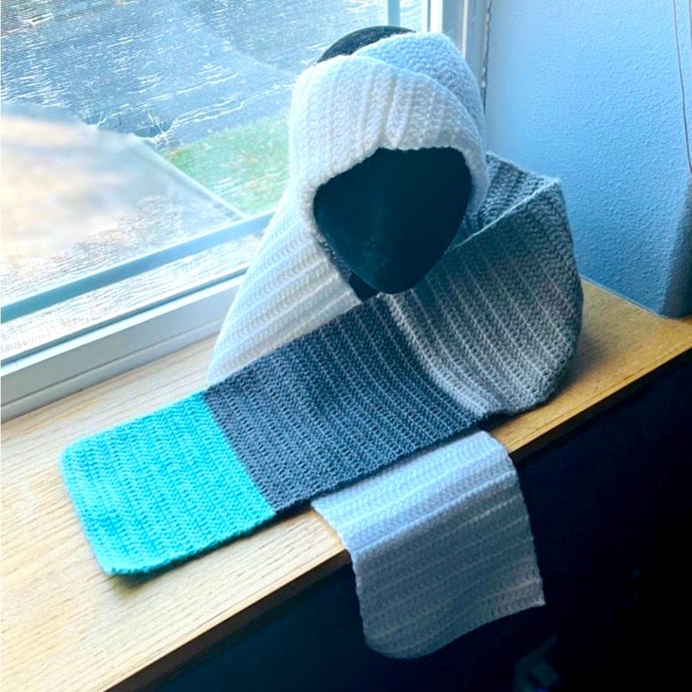 Scarf and headband set